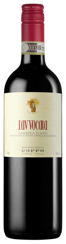Coppo L'Avvocata Barbera d'Asti 2015 Front Bottle Shot