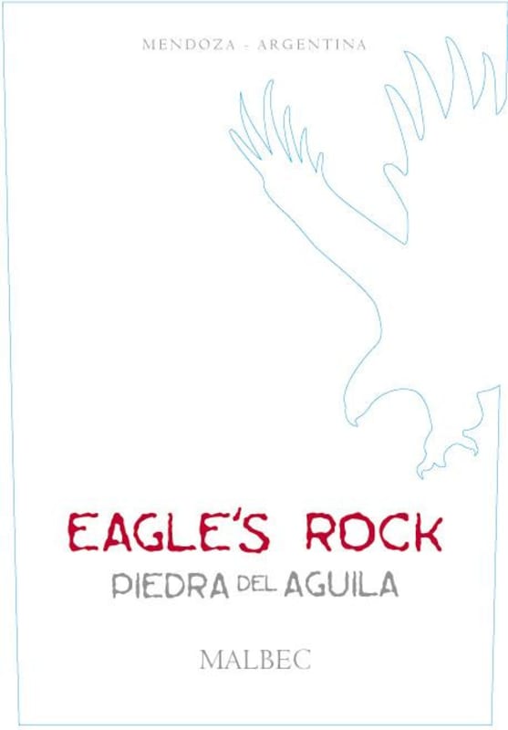 La Celia Eagle's Rock Piedra del Aguila Malbec 2012 Front Label