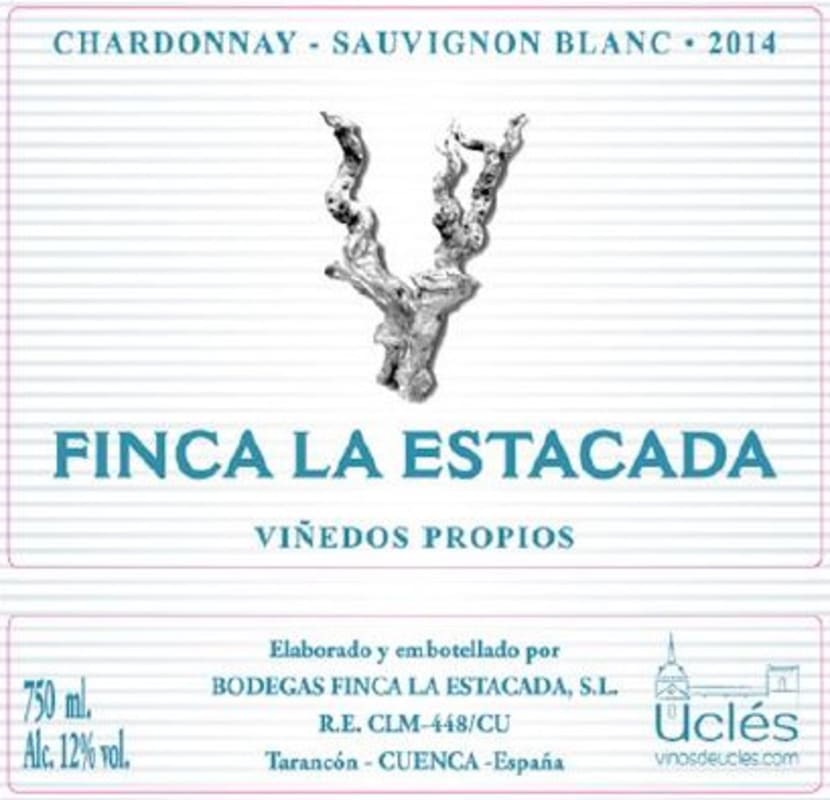 Finca La Estacada Ucles Blanco 2014 Front Label