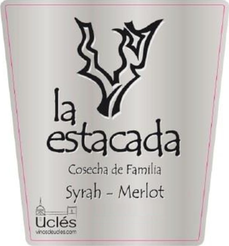 Finca La Estacada La Estacada Syrah - Merlot 2012 Front Label