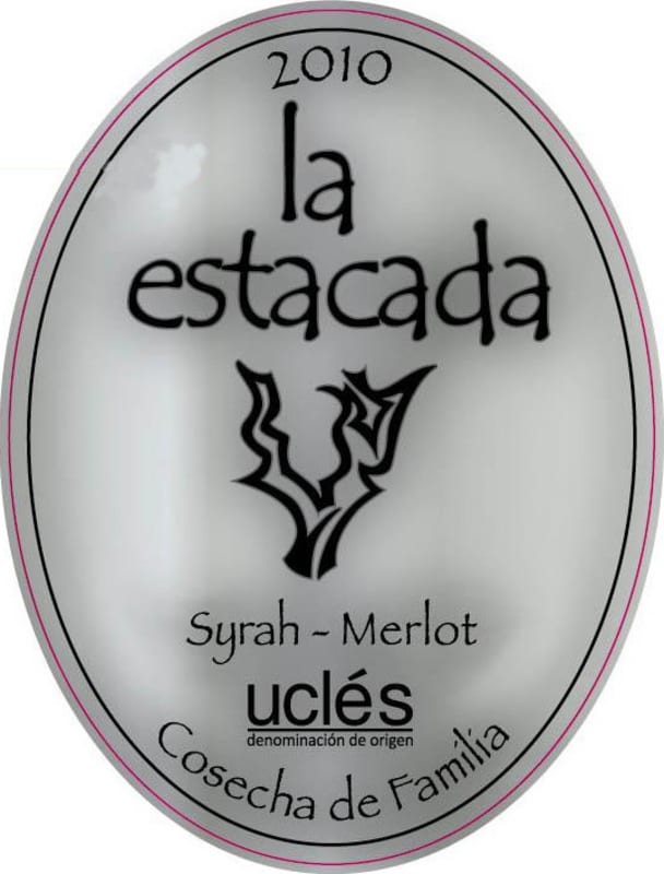 Finca La Estacada La Estacada Syrah - Merlot 2010 Front Label