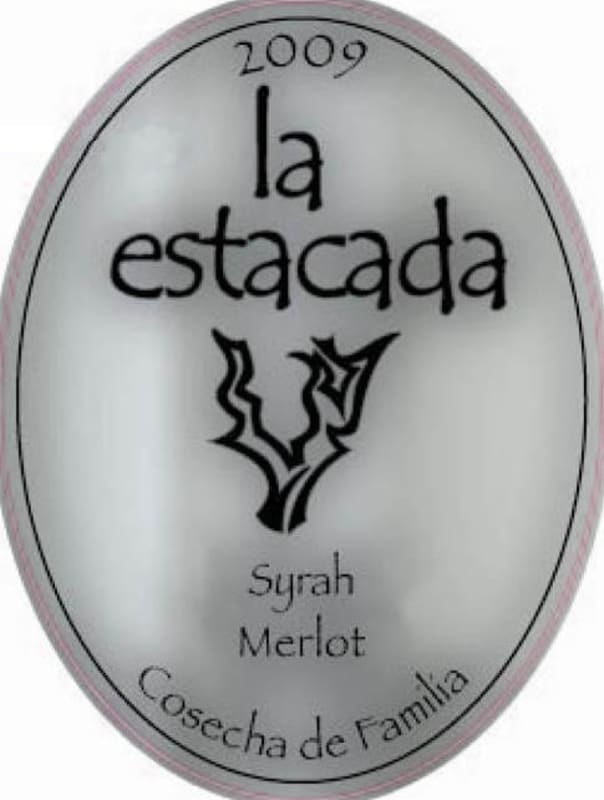 Finca La Estacada La Estacada Syrah - Merlot 2009 Front Label
