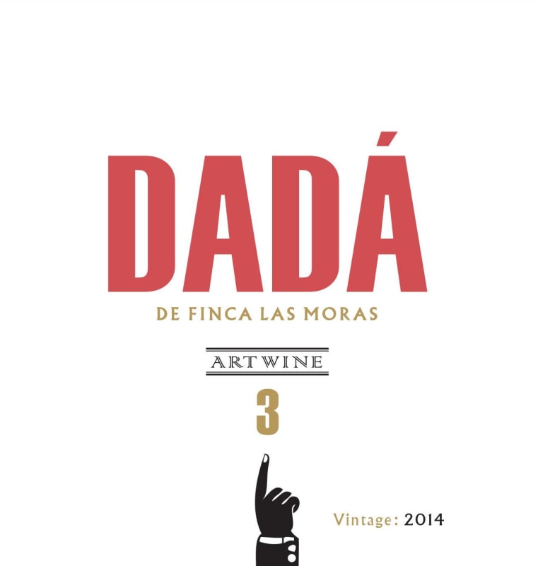 Finca Las Moras Dada Art Wine 3 2014 Front Label