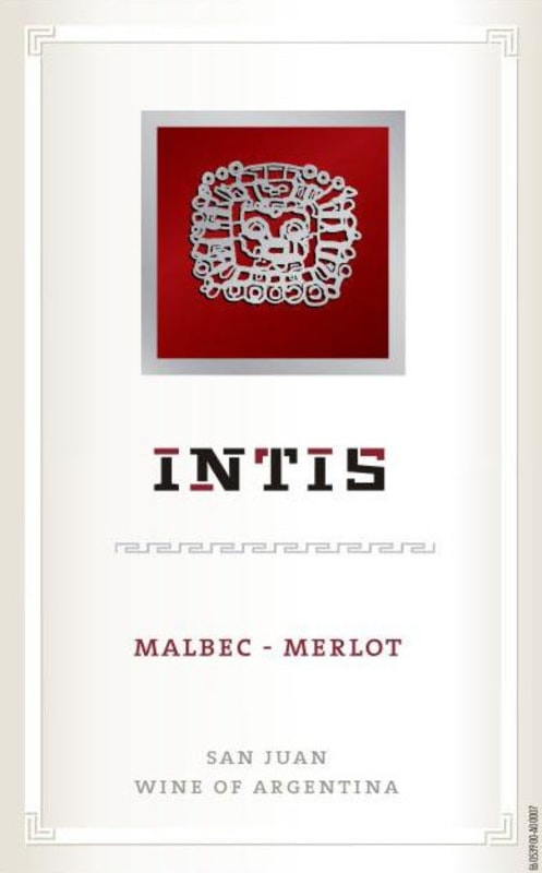 Finca Las Moras Intis Merlot-Malbec 2013 Front Label