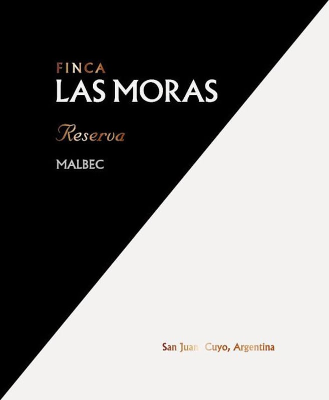 Finca Las Moras Reserve Malbec 2015 Front Label