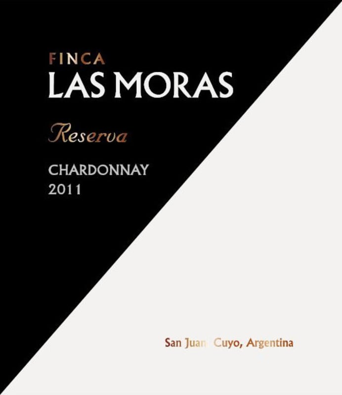 Finca Las Moras Reserve Chardonnay 2011 Front Label