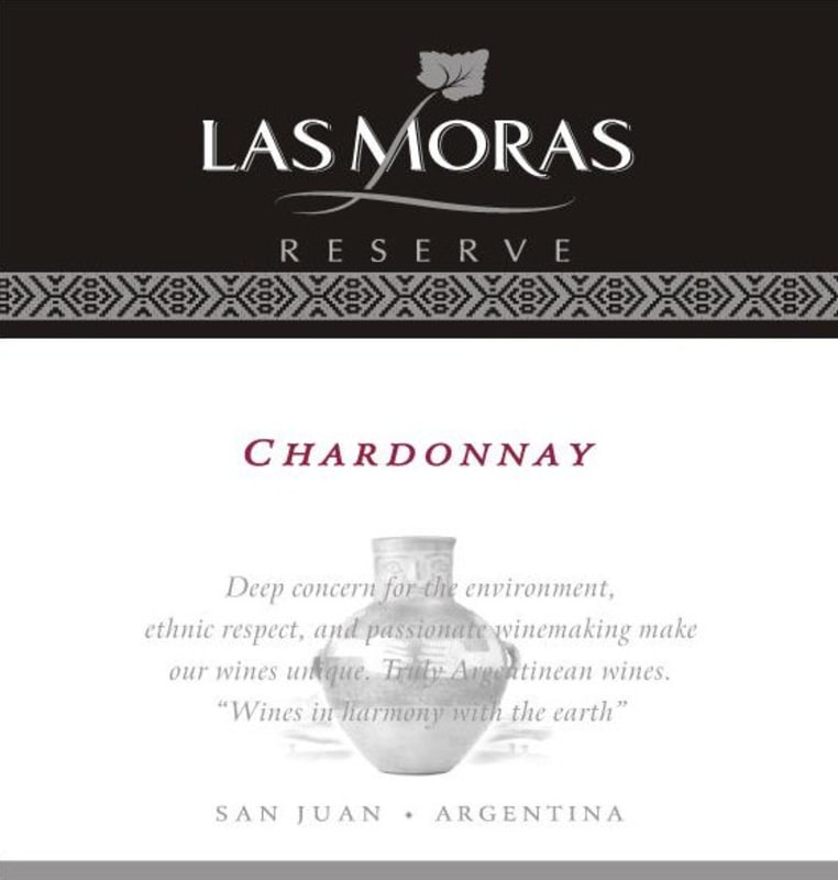 Finca Las Moras Reserve Chardonnay 2009 Front Label