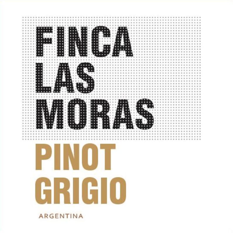 Finca Las Moras Pinot Grigio 2016 Front Label
