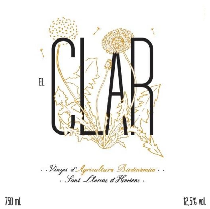 Finca Parera Clar 2015 Front Label