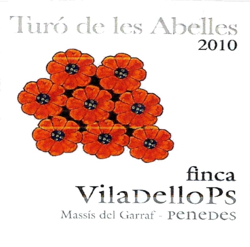 Finca Vila Dellops Vinicola Turo de les Abelles 2010 Front Label