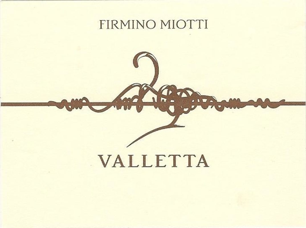 Firmino Motti Valletta Breganze Rosso 2006 Front Label