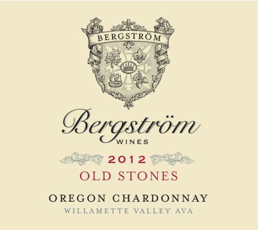 Bergstrom Old Stones Chardonnay 2012 Front Label