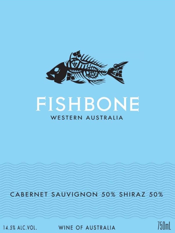 Fishbone Wines Cabernet Shiraz 2009 Front Label