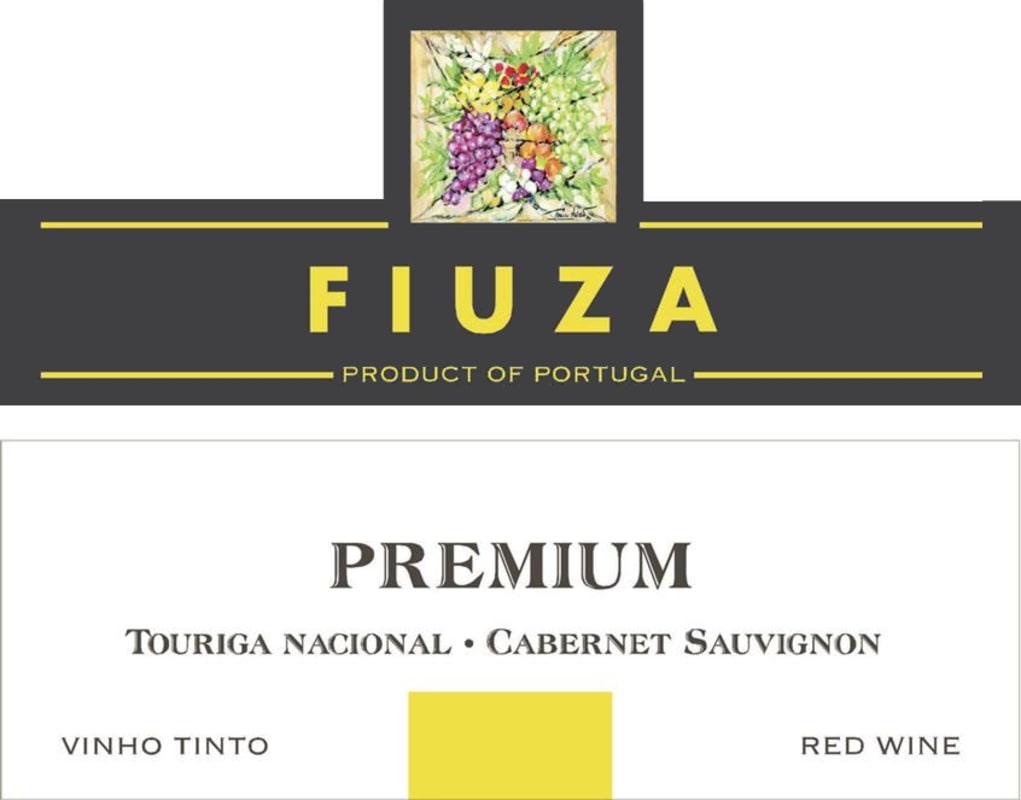 Fiuza & Bright Premium Tinto 2008 Front Label