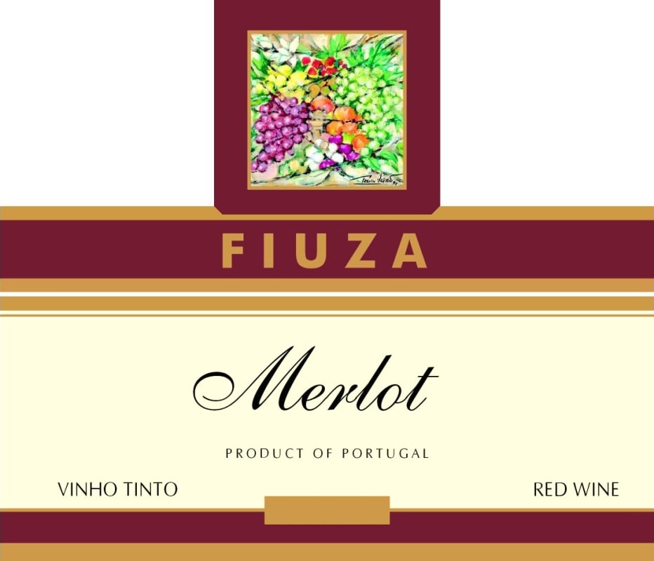 Fiuza & Bright Merlot 2008 Front Label