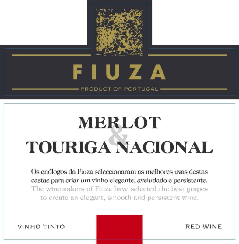 Fiuza & Bright Merlot-Touriga Nacional 2012 Front Label