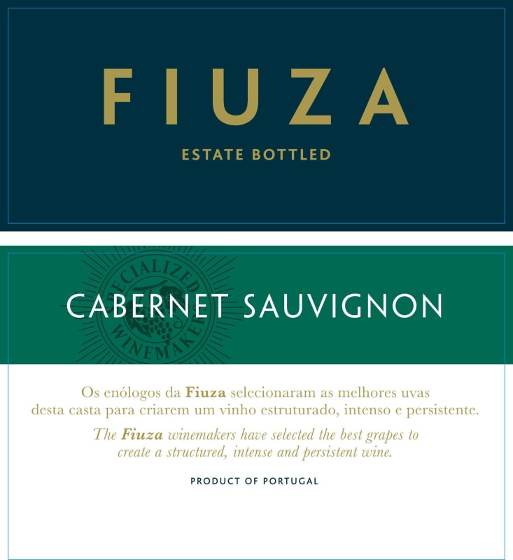 Fiuza & Bright Cabernet Sauvignon 2014 Front Label