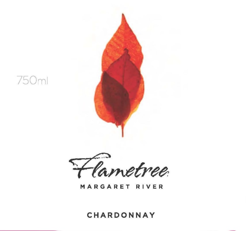 Flametree Wines Chardonnay 2014 Front Label