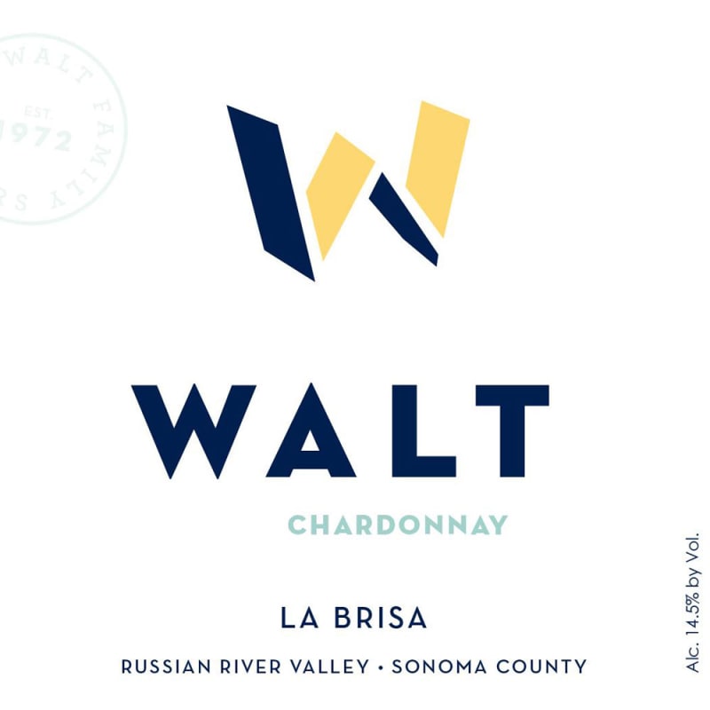 Walt Sonoma Coast Chardonnay 2015 Front Label