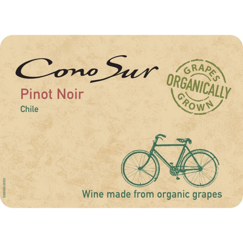 Cono Sur Organic Pinot Noir 2016 Front Label