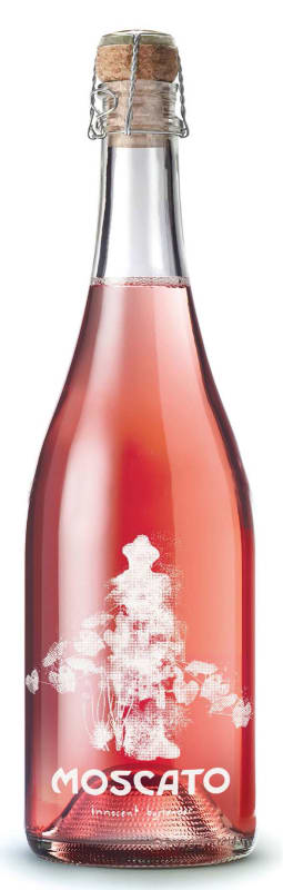 Innocent Bystander Victoria Pink Moscato 2017 Front Bottle Shot