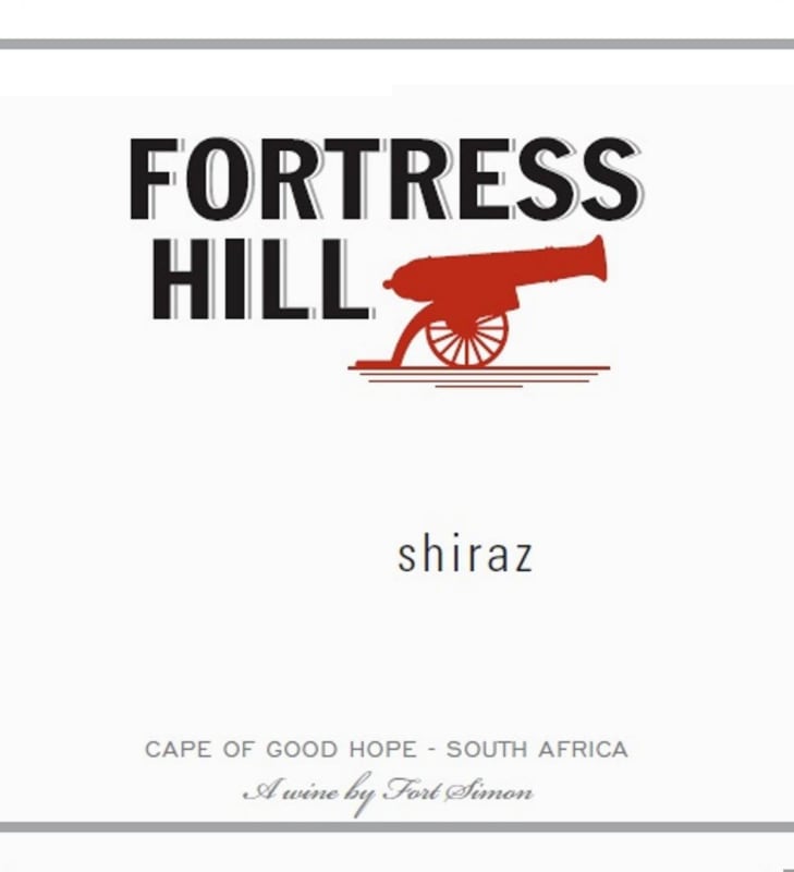 Fort Simon Estate Fortress Hill Shiraz 2008 Front Label