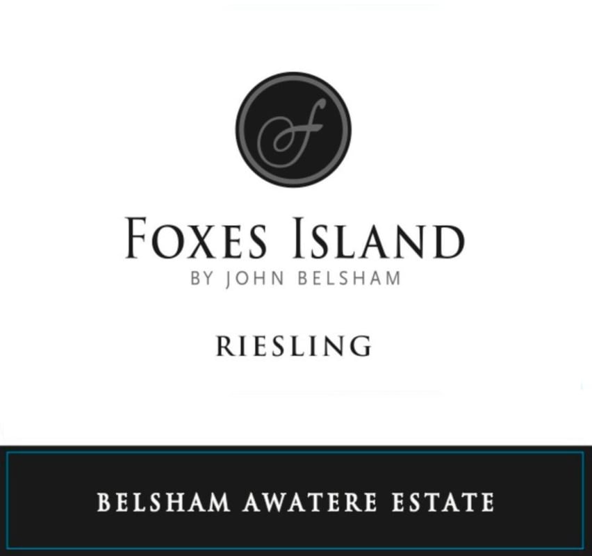 Foxes Island Wines Riesling 2010 Front Label