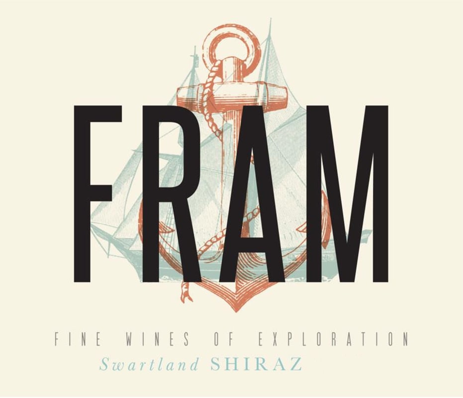 Fram Wines Shiraz 2014 Front Label
