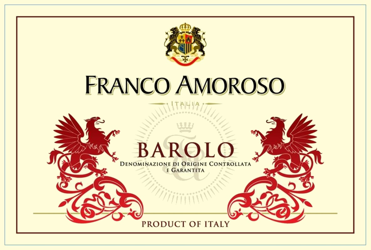 The Ice House Winery Barolo 2012 Front Label