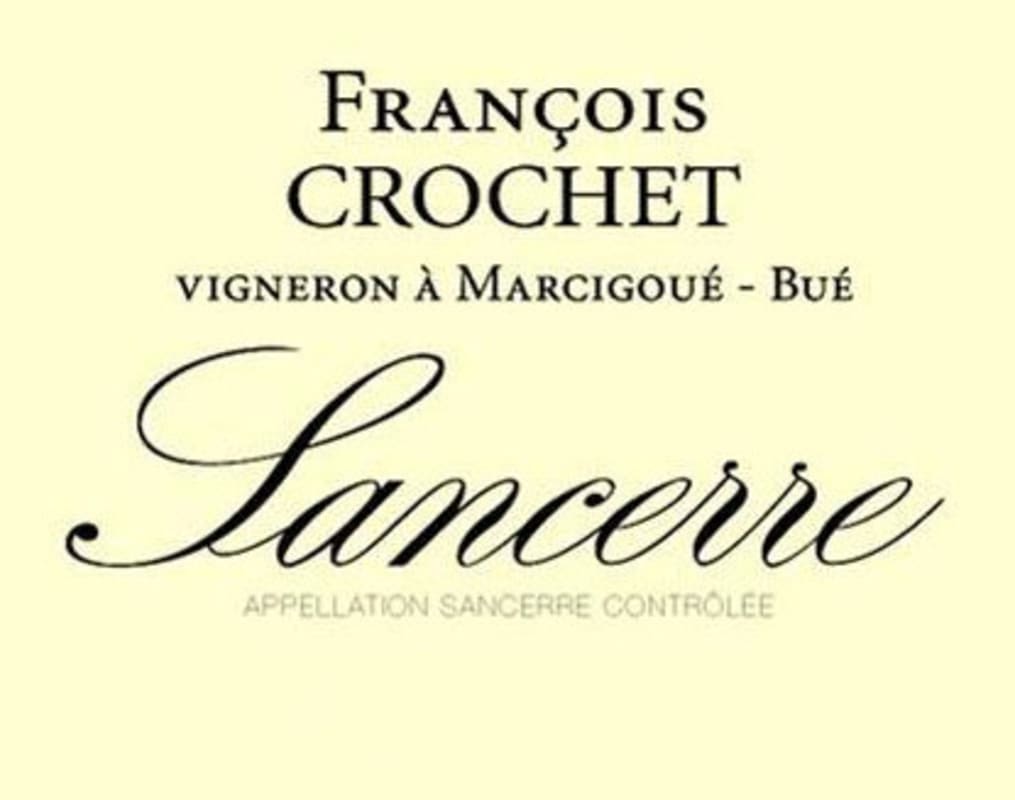 Francois Crochet Sancerre Rouge 2013 Front Label