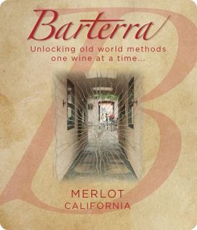 Barterra Winery Merlot 2011 Front Label