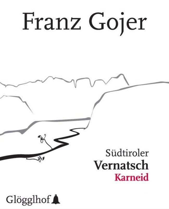 Franz Gojer Sudtiroler Karneid Vernatsch 2012 Front Label