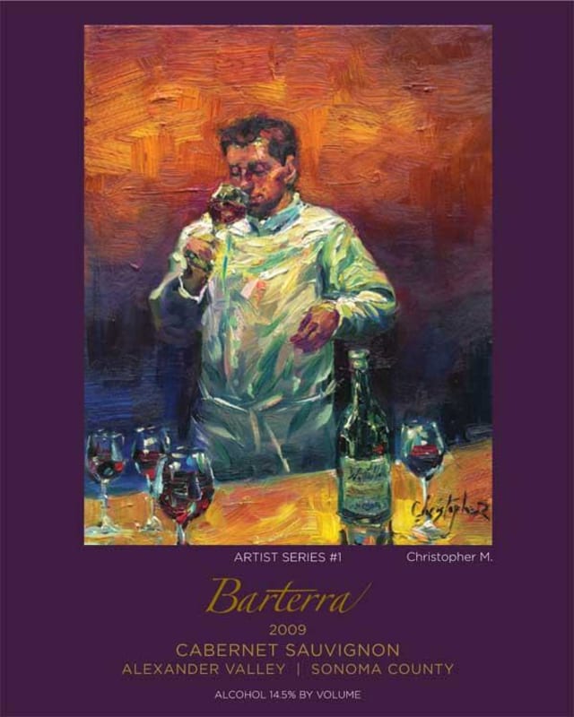 Barterra Winery Cabernet Sauvignon 2009 Front Label