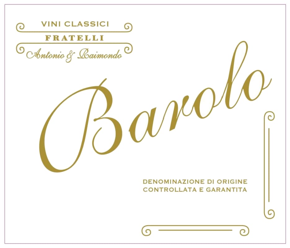 Fratelli Antonio & Raimondo Barolo 2011 Front Label
