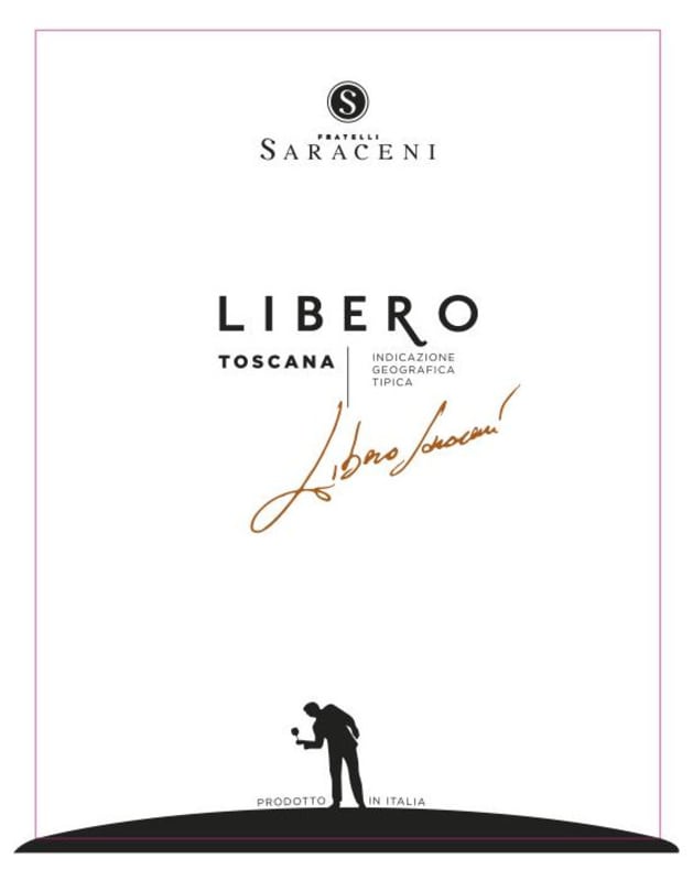 Fratelli Saraceni Toscana Libero 2010 Front Label