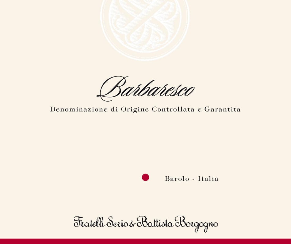 Serio & Battista Borgogno Barbaresco 2011 Front Label