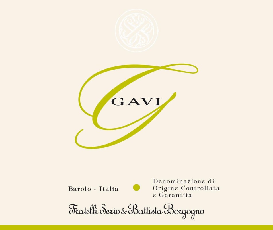 Serio & Battista Borgogno Gavi 2015 Front Label