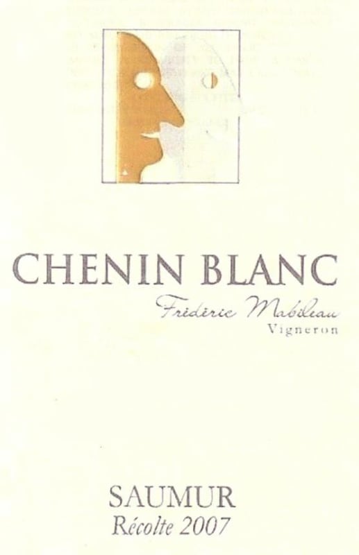 Frederic Mabileau Saumur Chenin Blanc 2007 Front Label