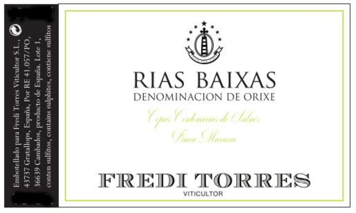 Fredi Torres Cepa Centenarias do Salnes Finca Maruca 2014 Front Label
