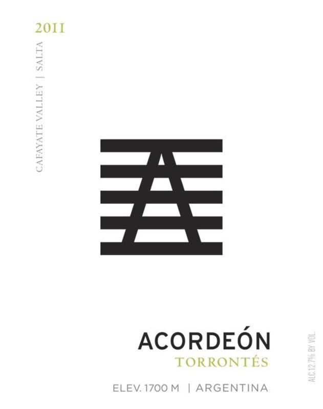Finca Adelma Acordeon Torrontes 2011 Front Label