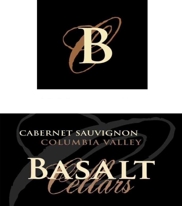 Basalt Cellars Cabernet Sauvignon 2008 Front Label