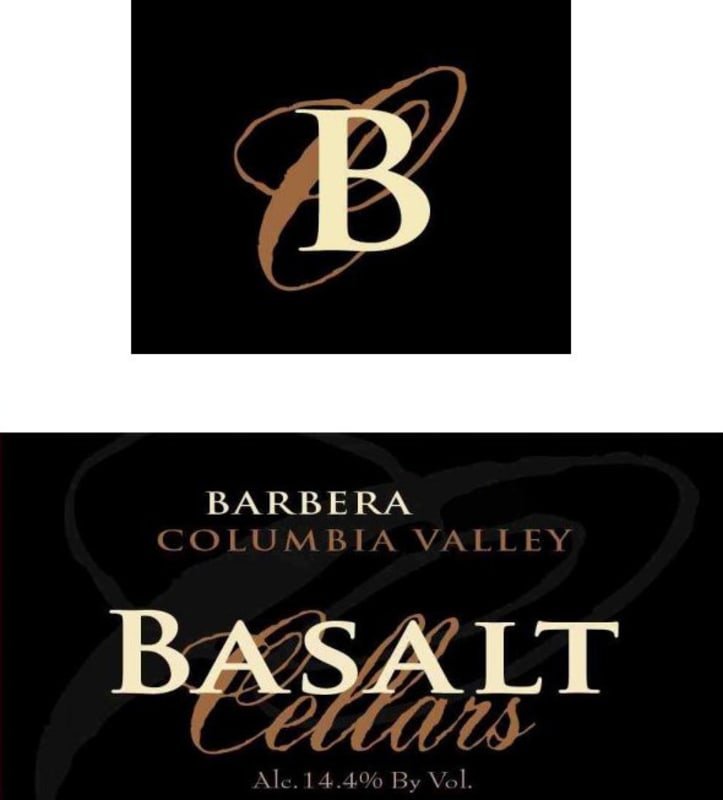 Basalt Cellars Barbera 2012 Front Label