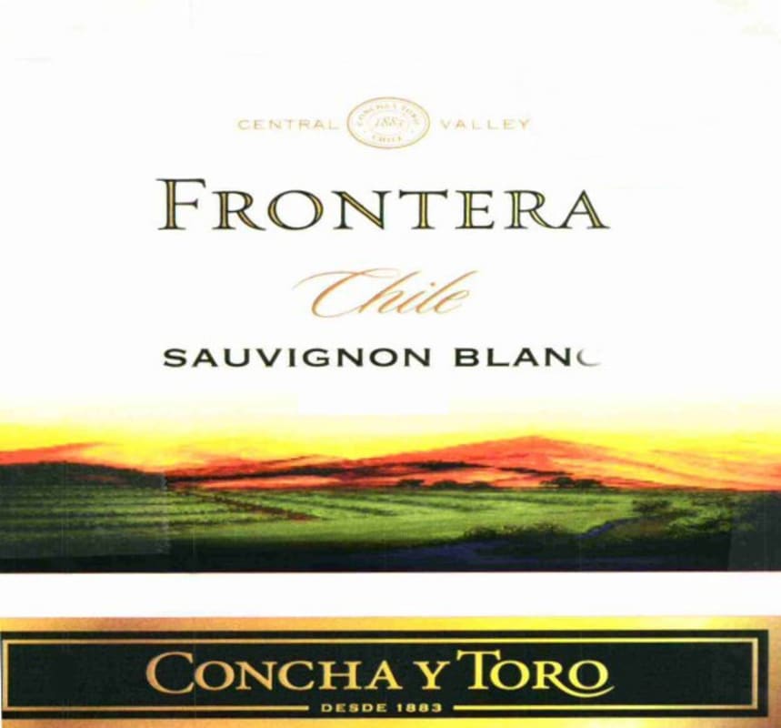 Frontera Concha y Toro Sauvignon Blanc 2008 Front Label
