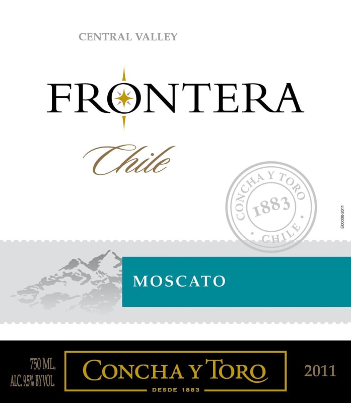 Frontera Concha y Toro Moscato 2011 Front Label