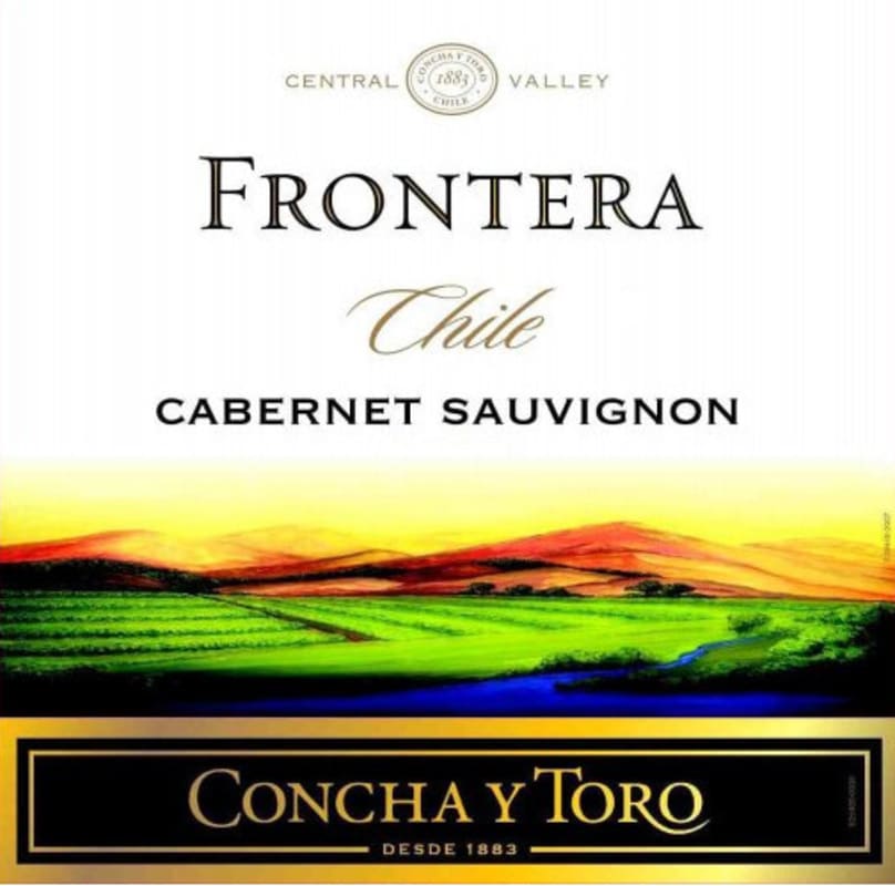 Frontera Concha y Toro Cabernet Sauvignon 2010 Front Label