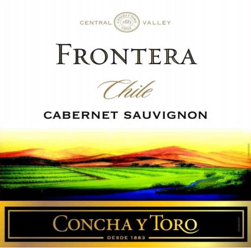 Frontera Concha y Toro Cabernet Sauvignon 2011 Front Label