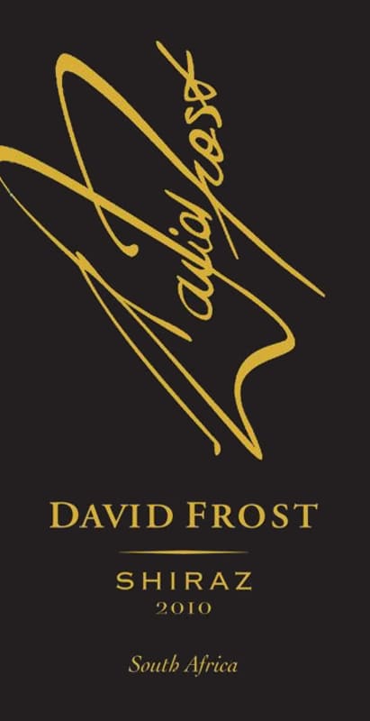 David Frost Shiraz 2010 Front Label