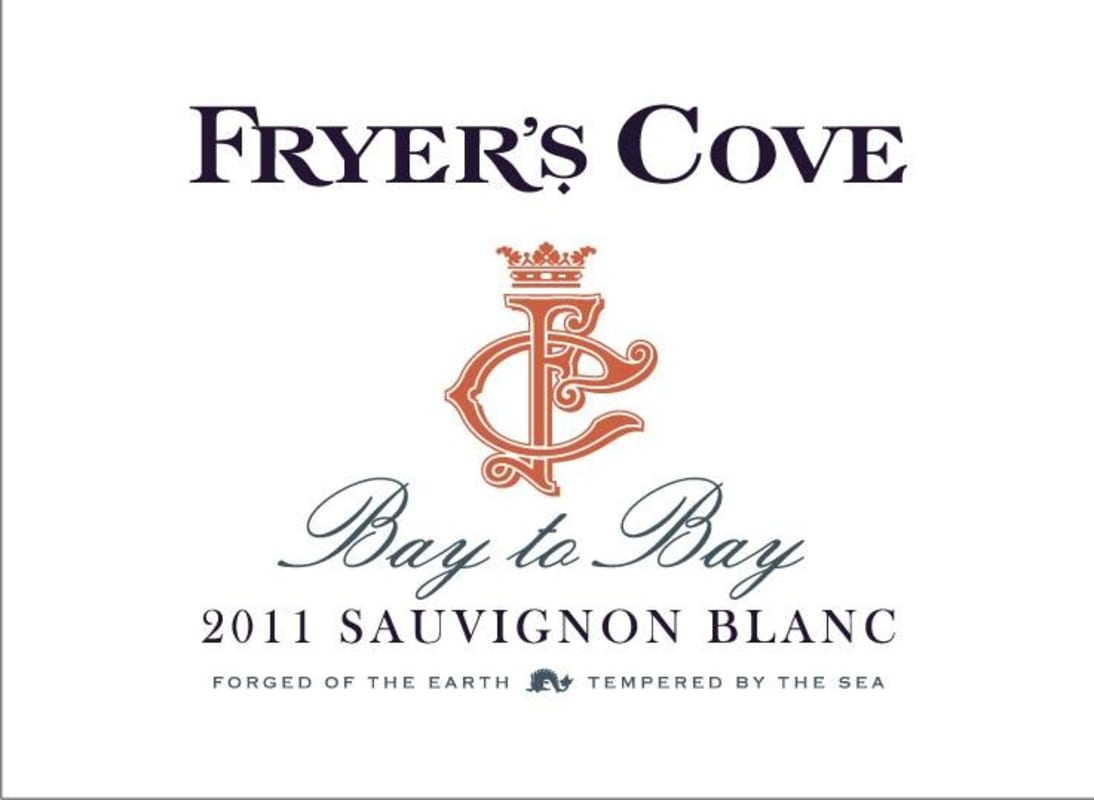 Fryer's Cove Bay to Bay Sauvignon Blanc 2011 Front Label
