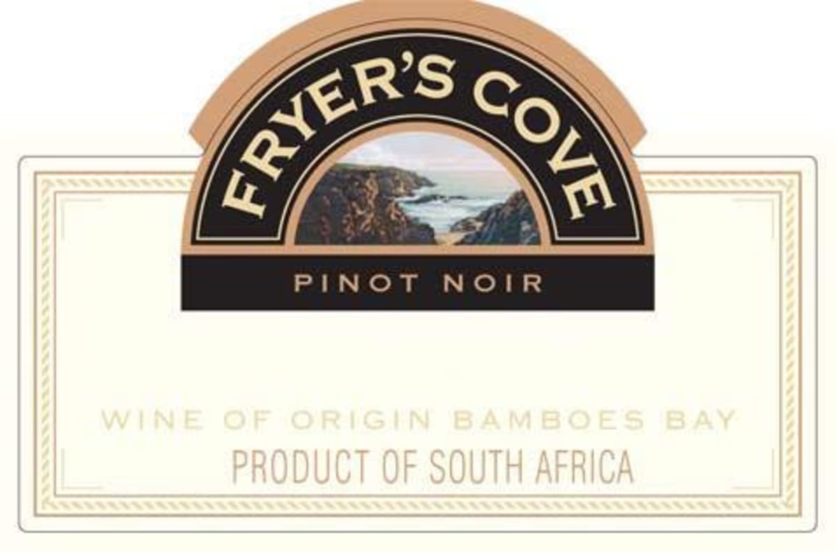 Fryer's Cove Bamboes Bay Pinot Noir 2014 Front Label