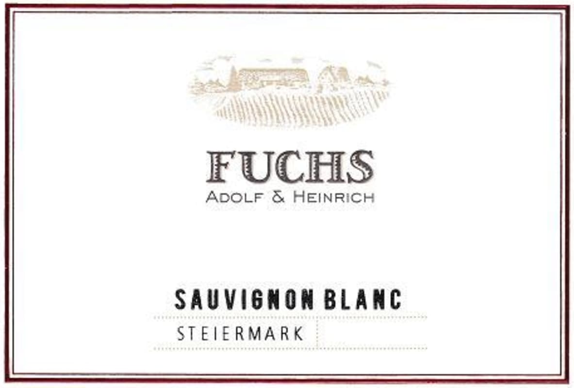 Fuchs Adolf & Heinrich Steiermark Sauvignon Blanc 2011 Front Label
